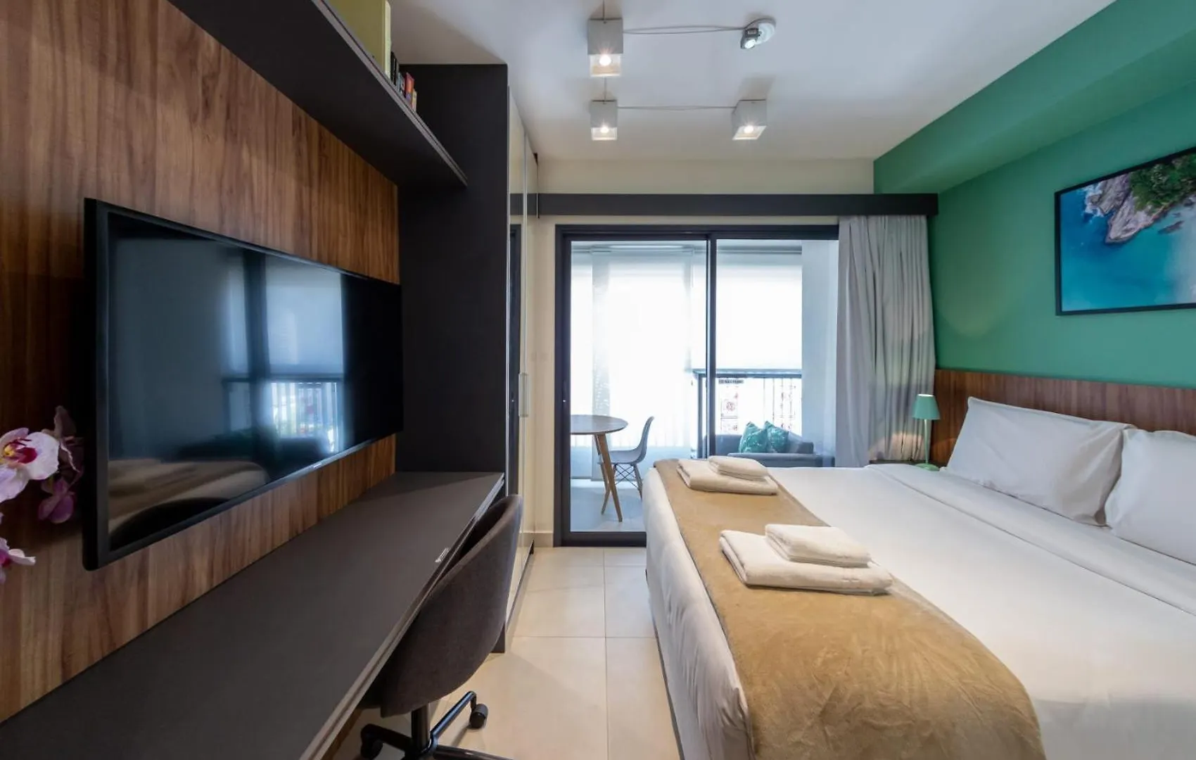 Apartament Bhomy Bela Vista -10Min Do Metro Mackenzie F2008D São Paulo Brazylia