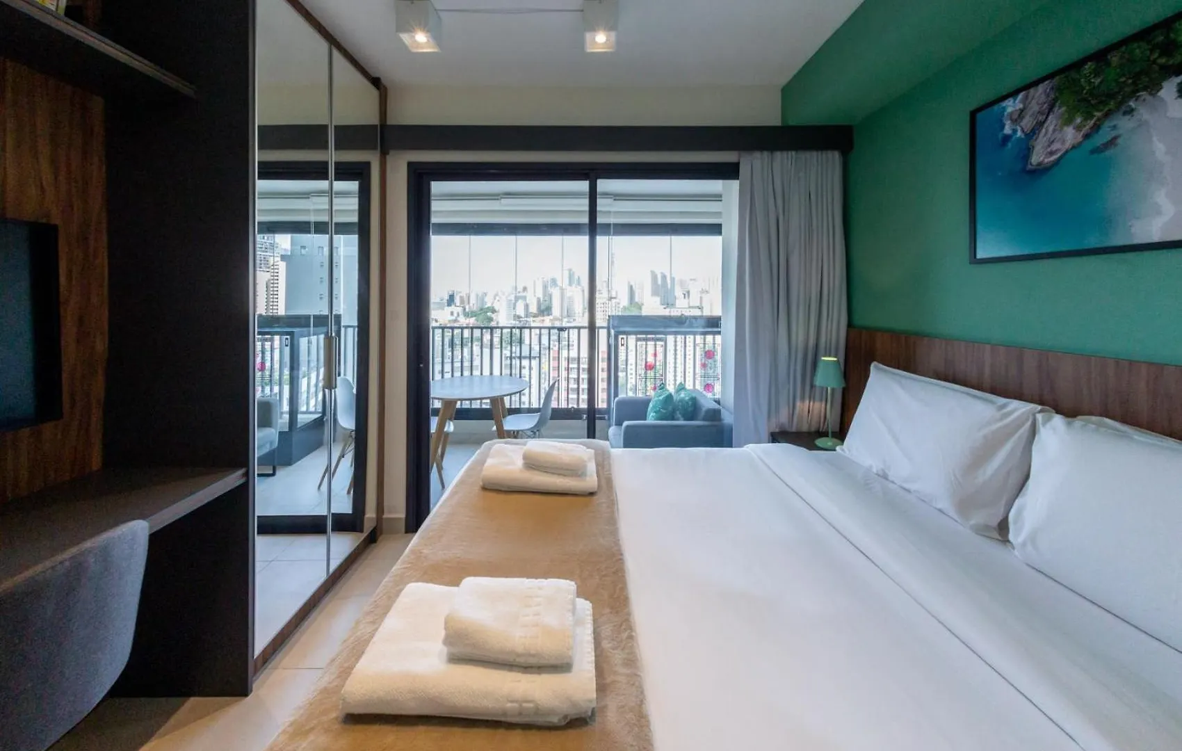 Apartament Bhomy Bela Vista -10Min Do Metro Mackenzie F2008D São Paulo Brazylia